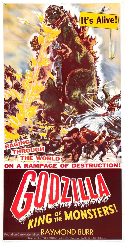 Godzilla, King of the Monsters! - Movie Poster