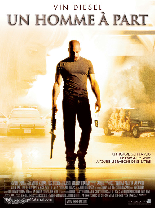 A Man Apart - French Movie Poster