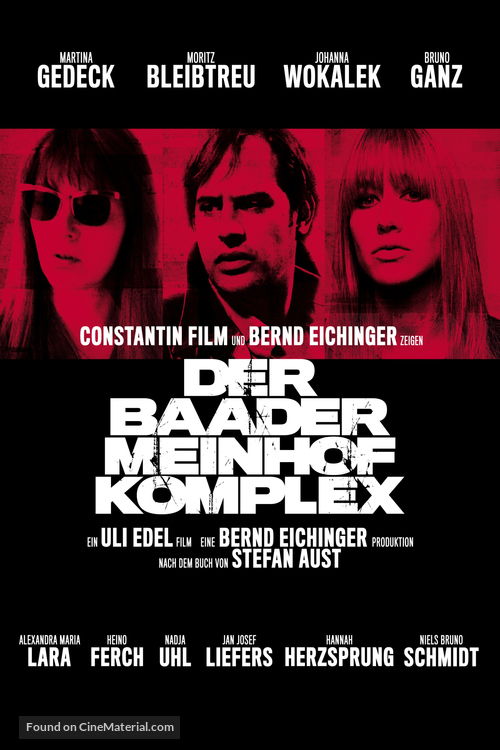 Der Baader Meinhof Komplex - German Movie Cover