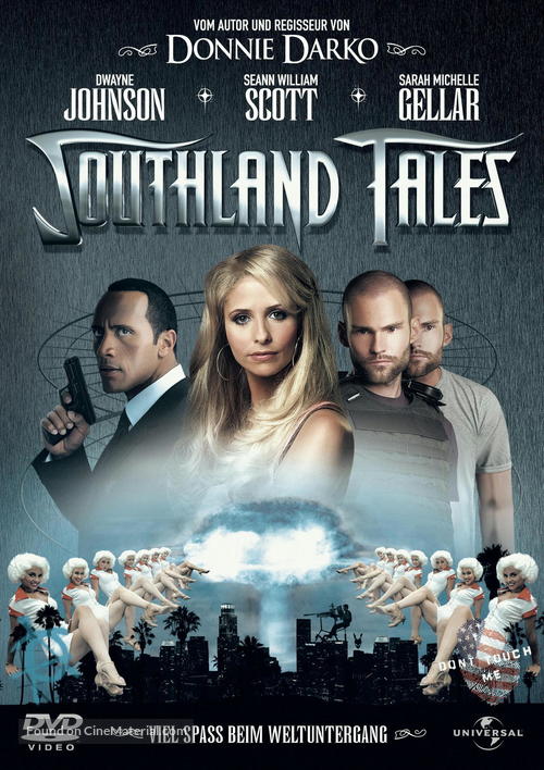 Southland Tales - German DVD movie cover