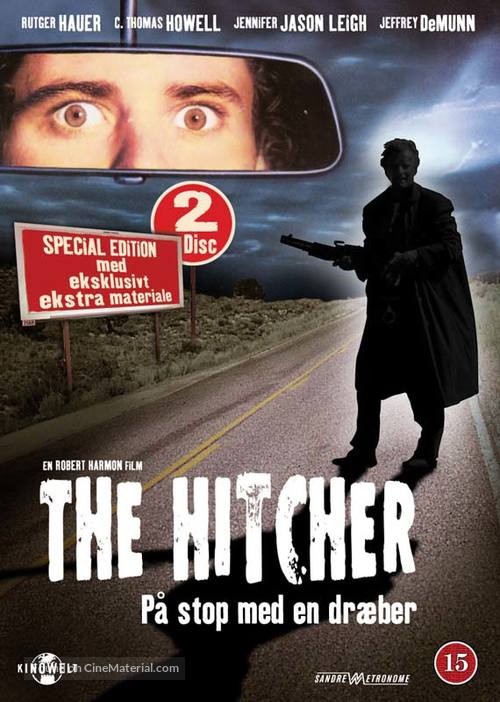 The Hitcher - Danish DVD movie cover