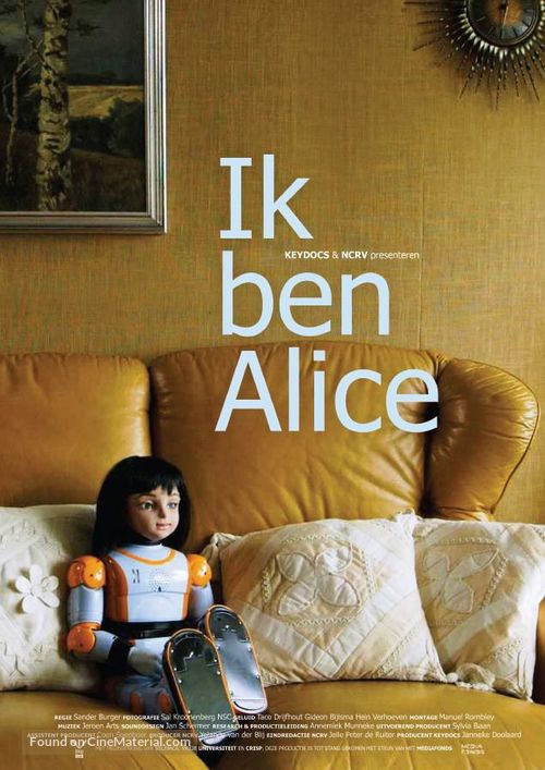 Ik ben Alice - Dutch Movie Poster