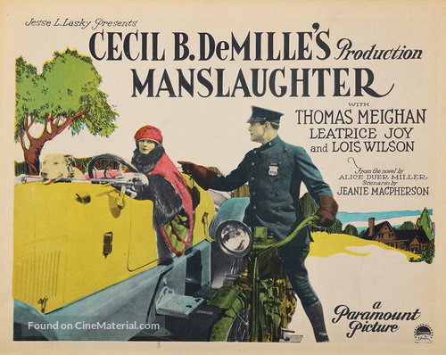 Manslaughter - Movie Poster