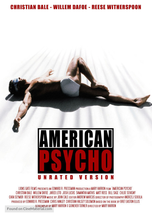 American Psycho - Dutch Movie Poster