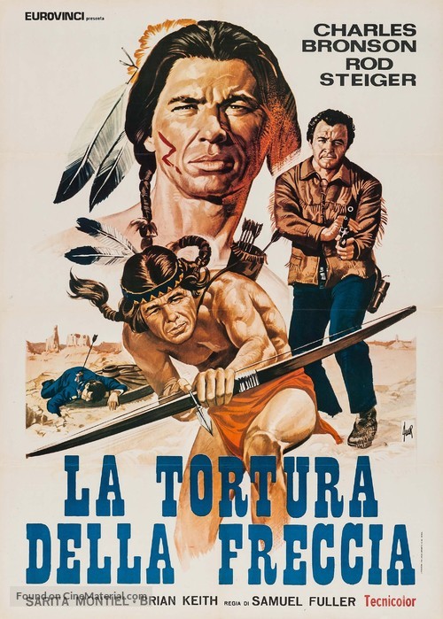 Run of the Arrow - Italian Re-release movie poster