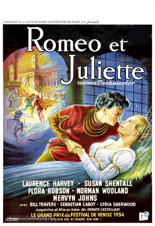 Romeo and Juliet - Belgian Movie Poster