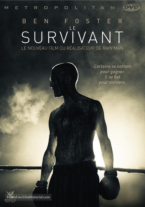 The Survivor - French DVD movie cover