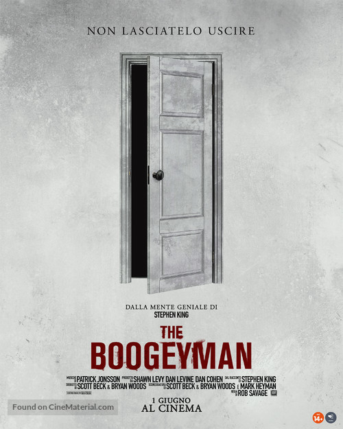 The Boogeyman - Italian Movie Poster