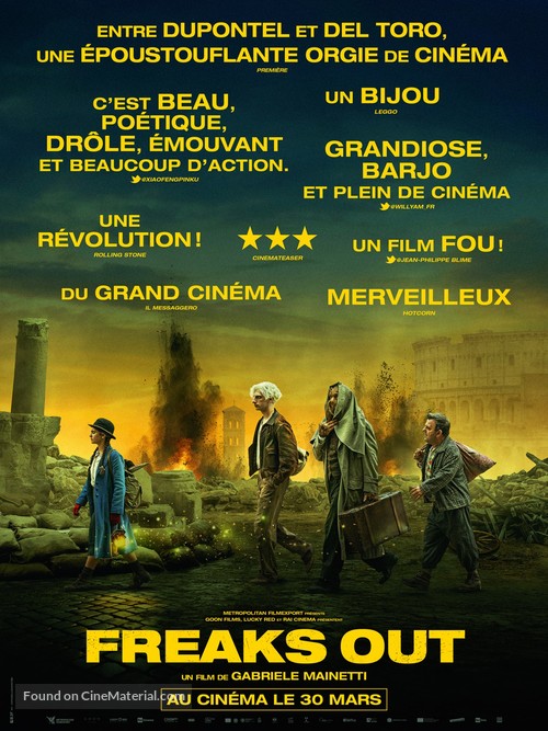 Freaks Out - French Movie Poster