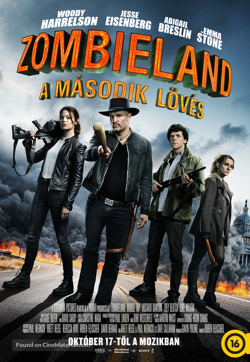 Zombieland: Double Tap - Hungarian Movie Poster