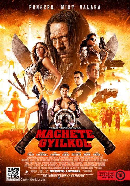 Machete Kills - Hungarian Movie Poster