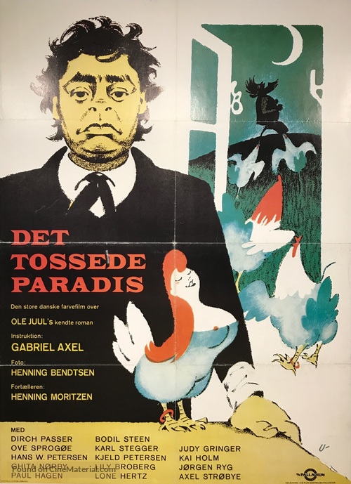 Det tossede paradis - Danish Movie Poster