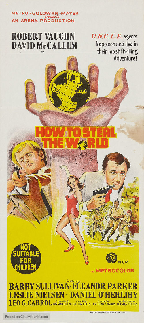 How to Steal the World - Australian Movie Poster