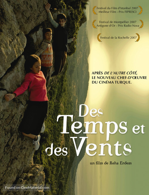 Bes vakit - French poster