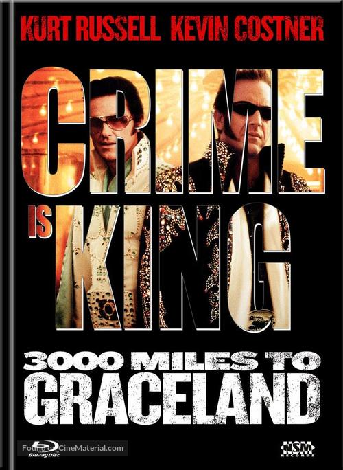 3000 Miles To Graceland - Austrian Movie Cover