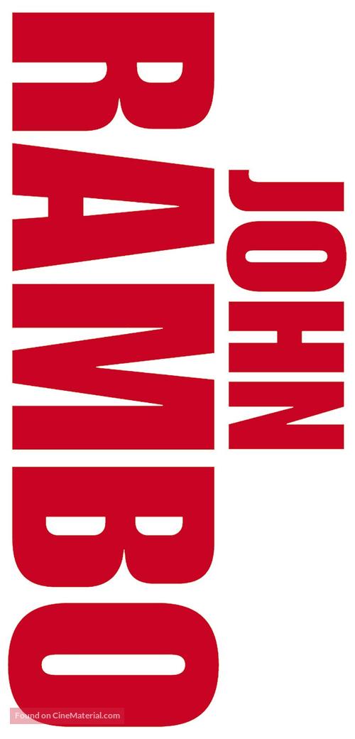 Rambo - German Logo