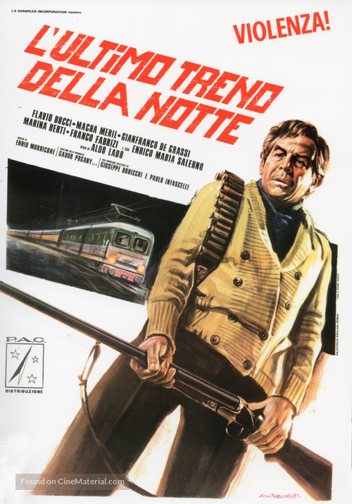 L&#039;ultimo treno della notte - Italian Movie Poster