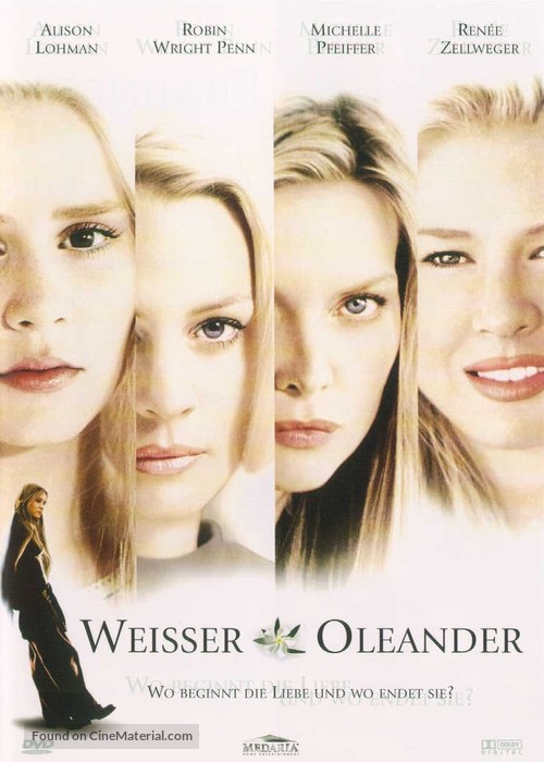 White Oleander - German DVD movie cover