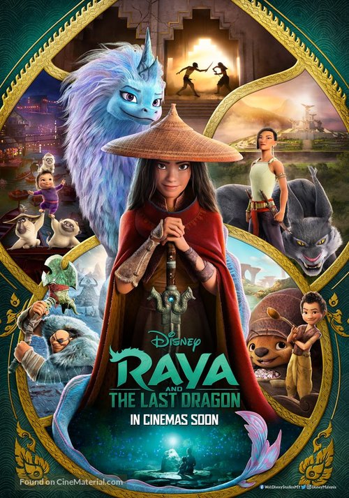 Raya and the Last Dragon - Malaysian Movie Poster