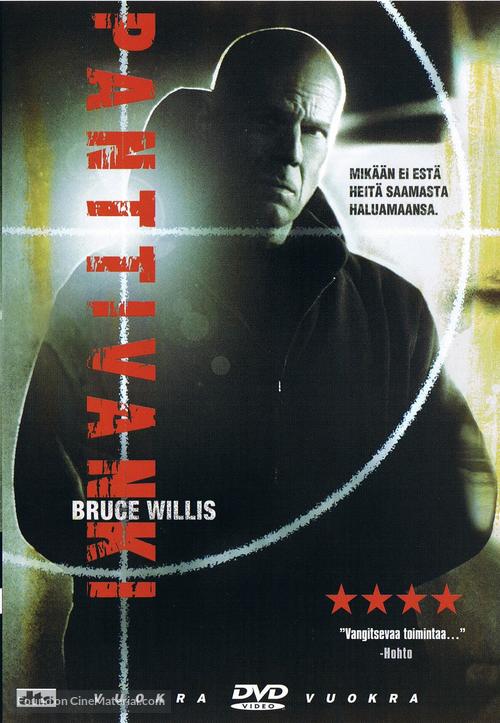 Hostage - Finnish DVD movie cover