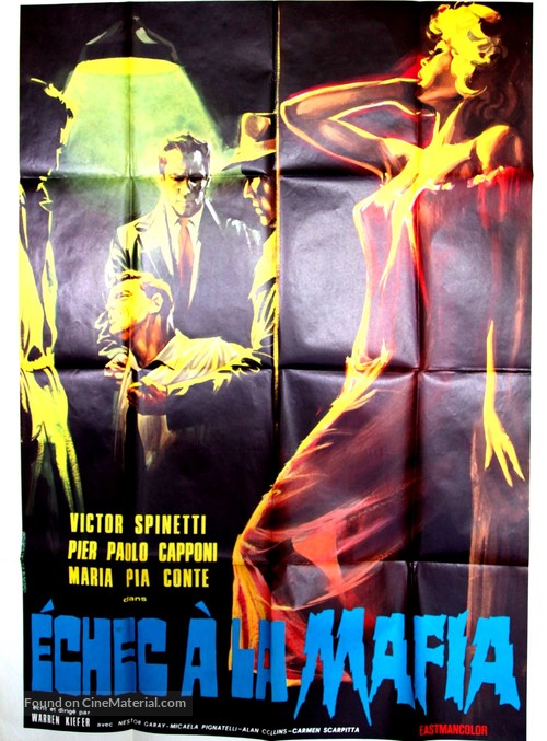 Scacco alla mafia - French Movie Poster