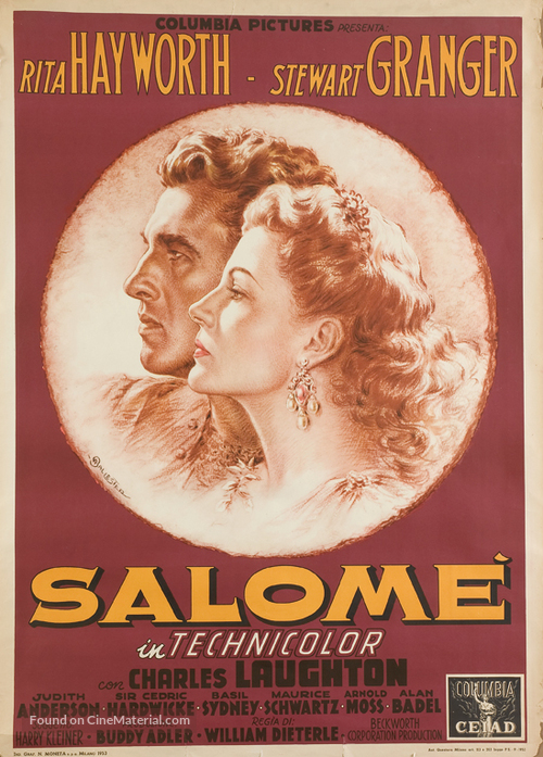 Salome - Italian Movie Poster