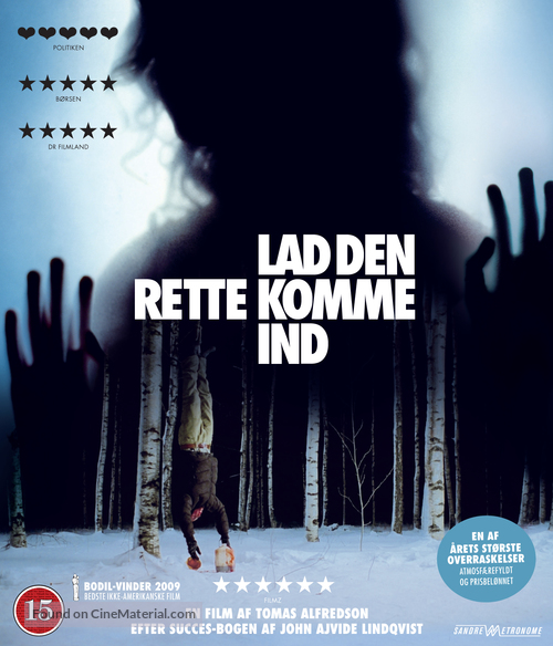 L&aring;t den r&auml;tte komma in - Danish Blu-Ray movie cover