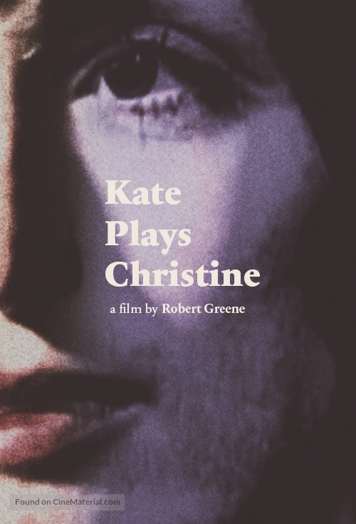Kate Plays Christine - New Zealand Movie Poster