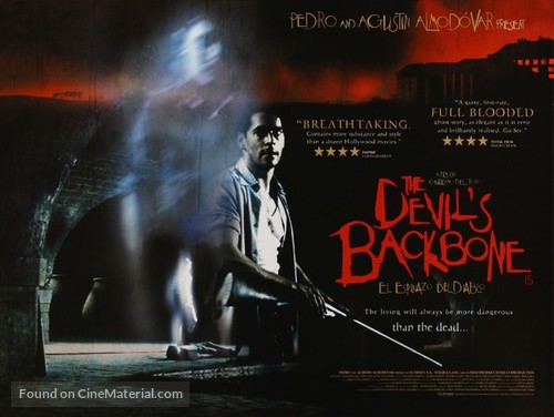 El espinazo del diablo - British Movie Poster