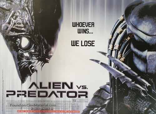 AVP: Alien Vs. Predator - British Movie Poster