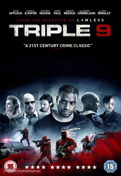 Triple 9 - British Movie Cover