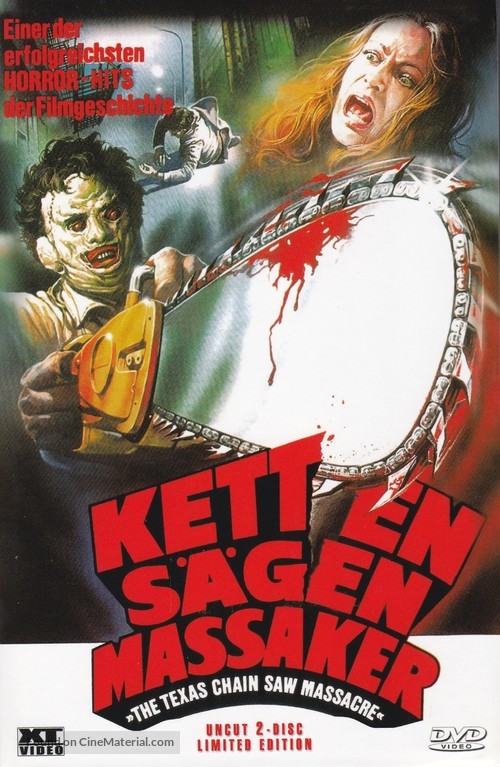 The Texas Chain Saw Massacre - Austrian DVD movie cover