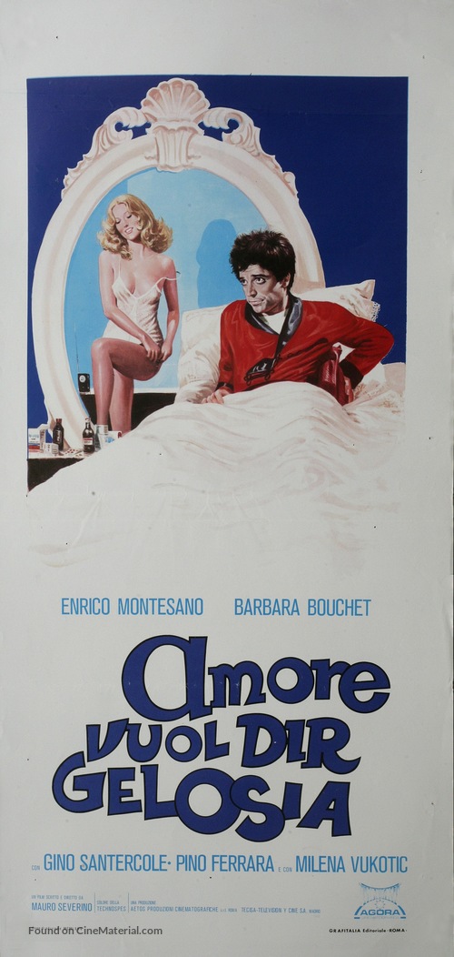 Amore vuol dir gelosia - Italian Movie Poster