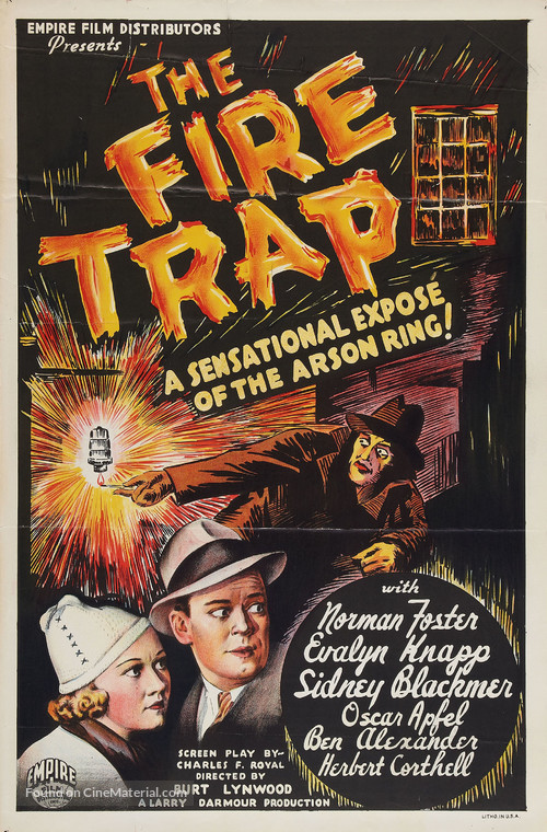 The Fire-Trap - Movie Poster