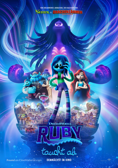 Ruby Gillman, Teenage Kraken - German Movie Poster