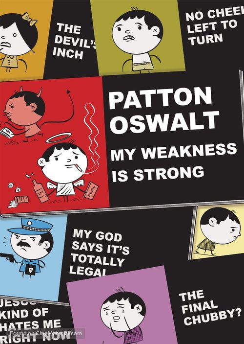 Patton Oswalt: My Weakness Is Strong - DVD movie cover