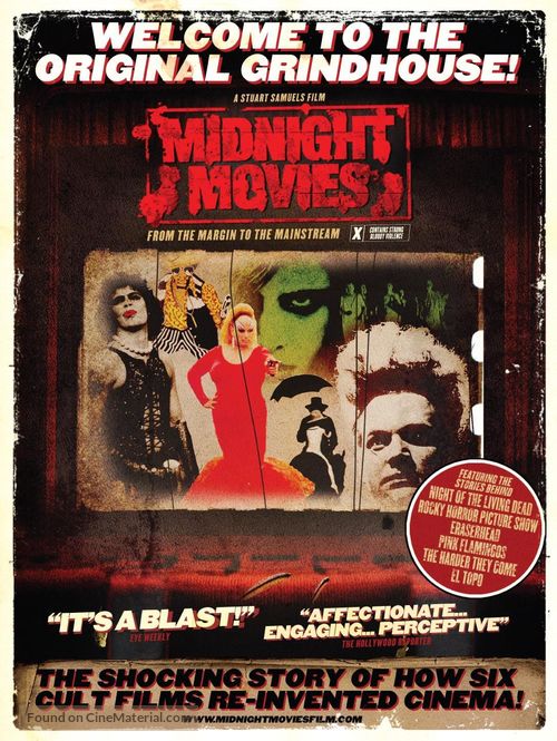 Midnight Movies: From the Margin to the Mainstream - Blu-Ray movie cover