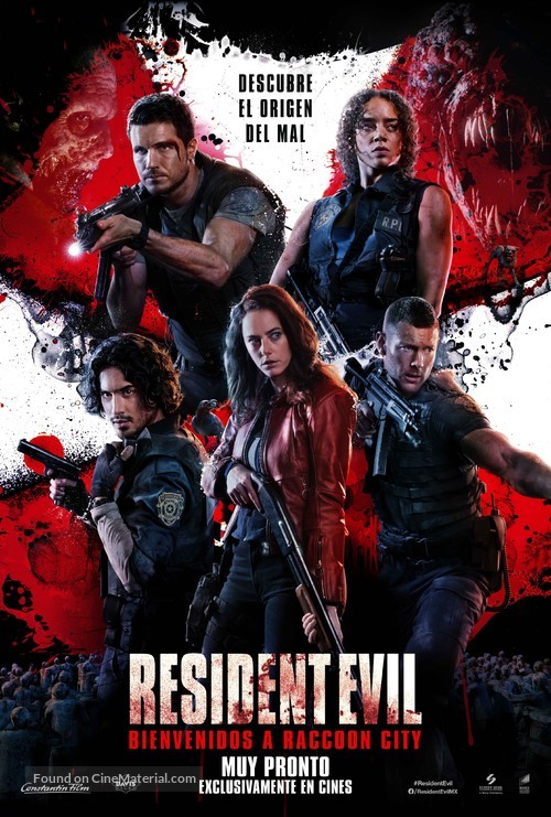 Resident Evil: Welcome to Raccoon City - Mexican Movie Poster