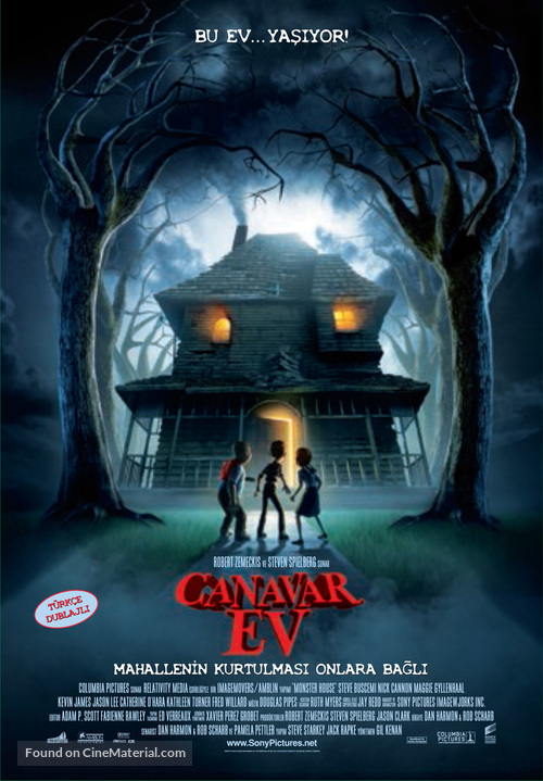 Monster House - Turkish Movie Poster