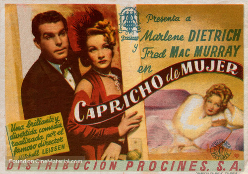The Lady Is Willing - Spanish Movie Poster