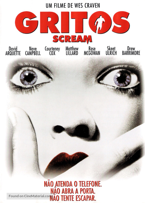 Scream - Portuguese DVD movie cover