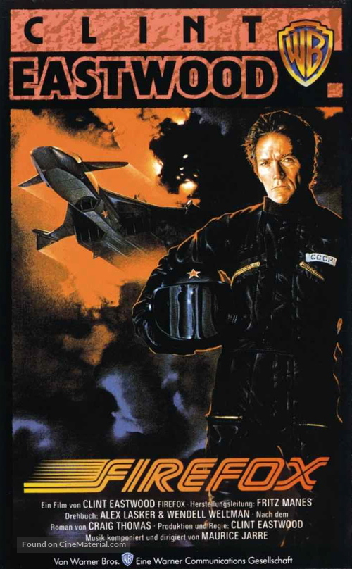 Firefox - German VHS movie cover