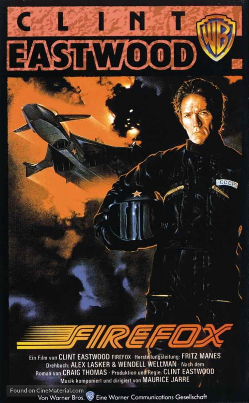 Firefox - German VHS movie cover