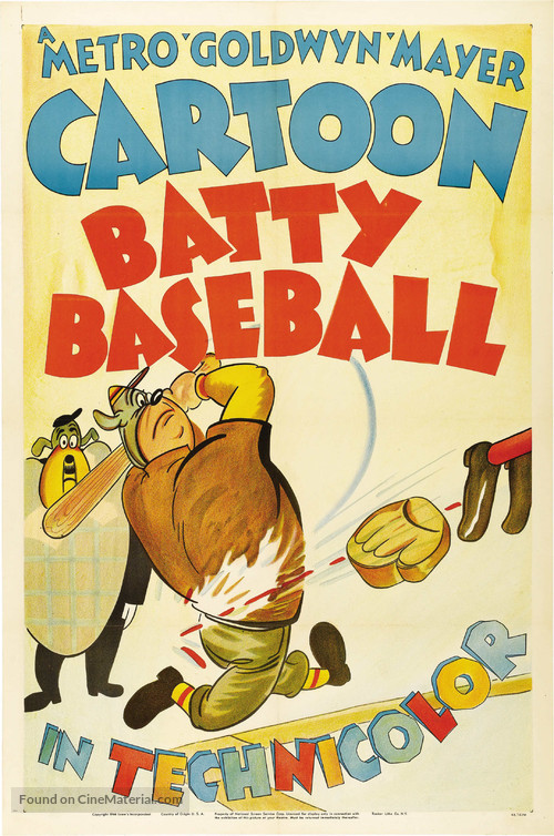 Batty Baseball - Movie Poster