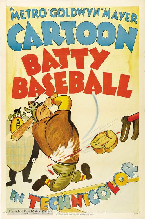 Batty Baseball - Movie Poster