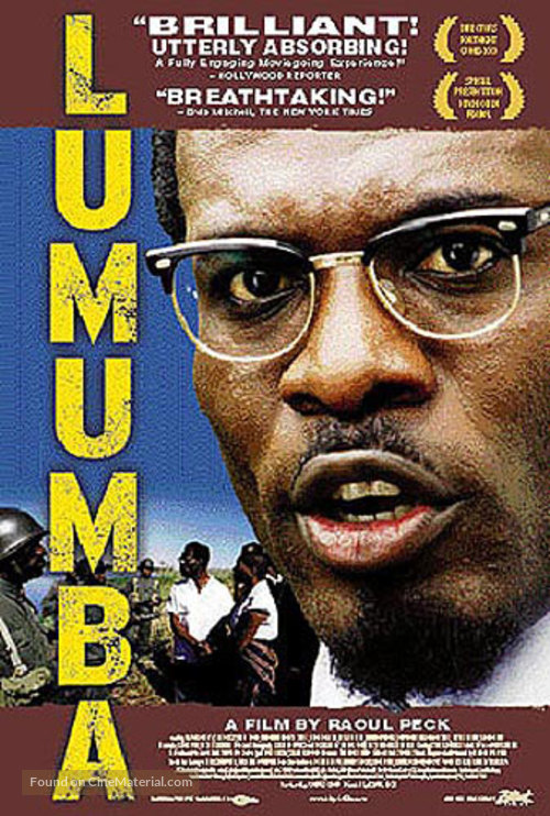 Lumumba - Video release movie poster