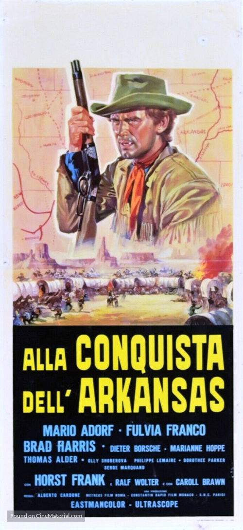 Die Goldsucher von Arkansas - Italian Movie Poster