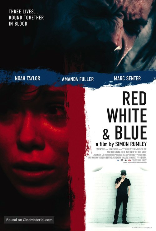 Red White &amp; Blue - Movie Poster