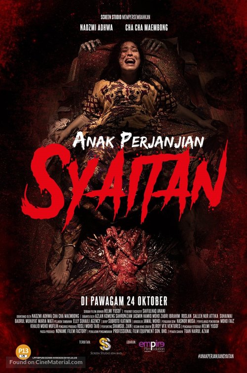 Anak Perjanjian Syaitan - Malaysian Movie Poster