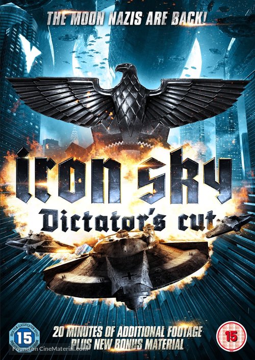 Iron Sky - British DVD movie cover